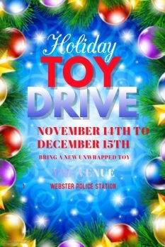 Webster Police Toy Drive @ Webster Police Station