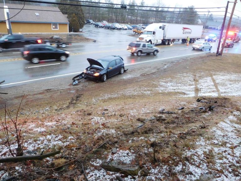 Car Vs. Tractor Trailer Accident On Route 20 In Charlton THE LAKE 940