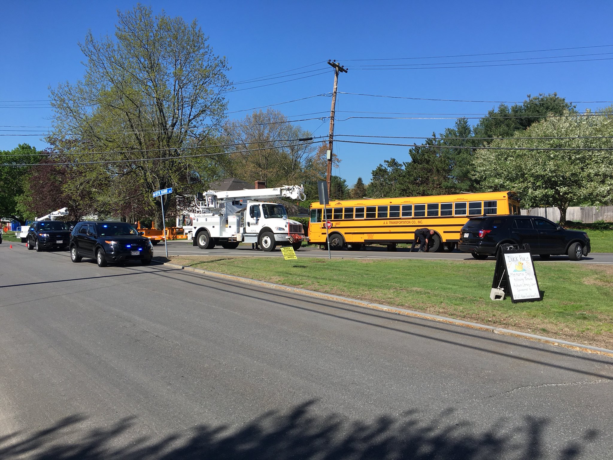 Auburn School Bus Crash Caught On Camera THE LAKE 940