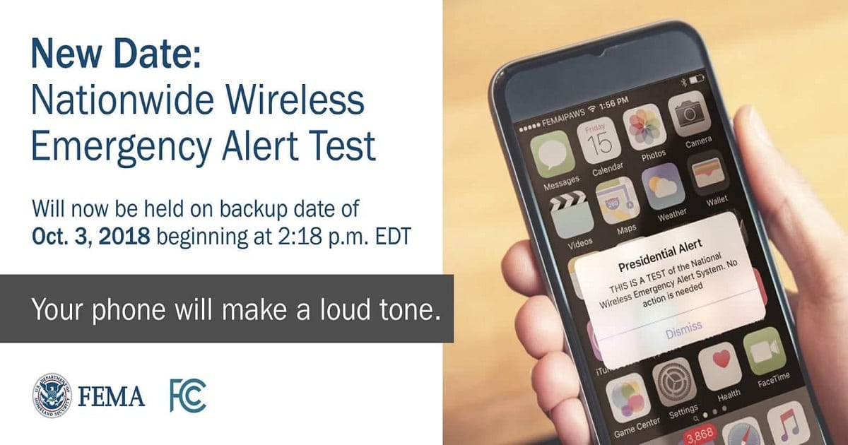 Nationwide Test Of Emergency Alert System | THE LAKE 940