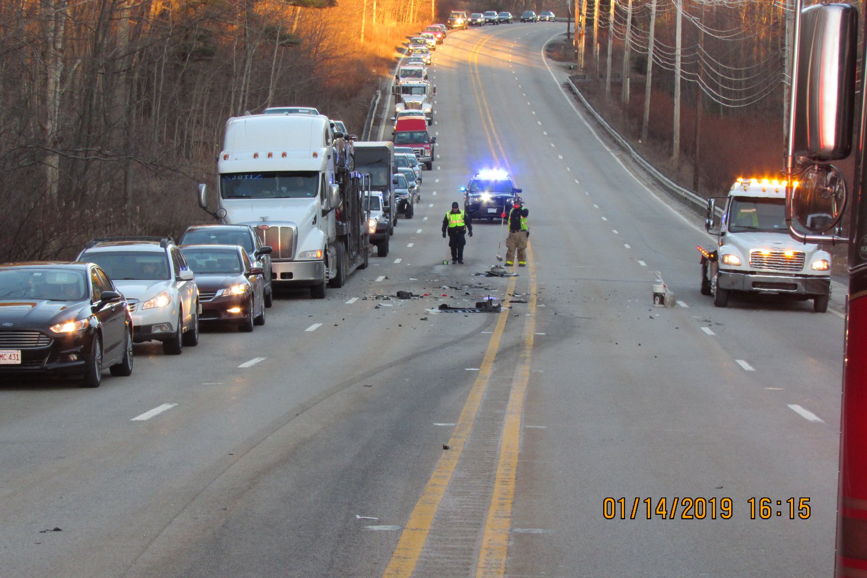 Route 20 Reopened After Serious Charlton Crash THE LAKE 940