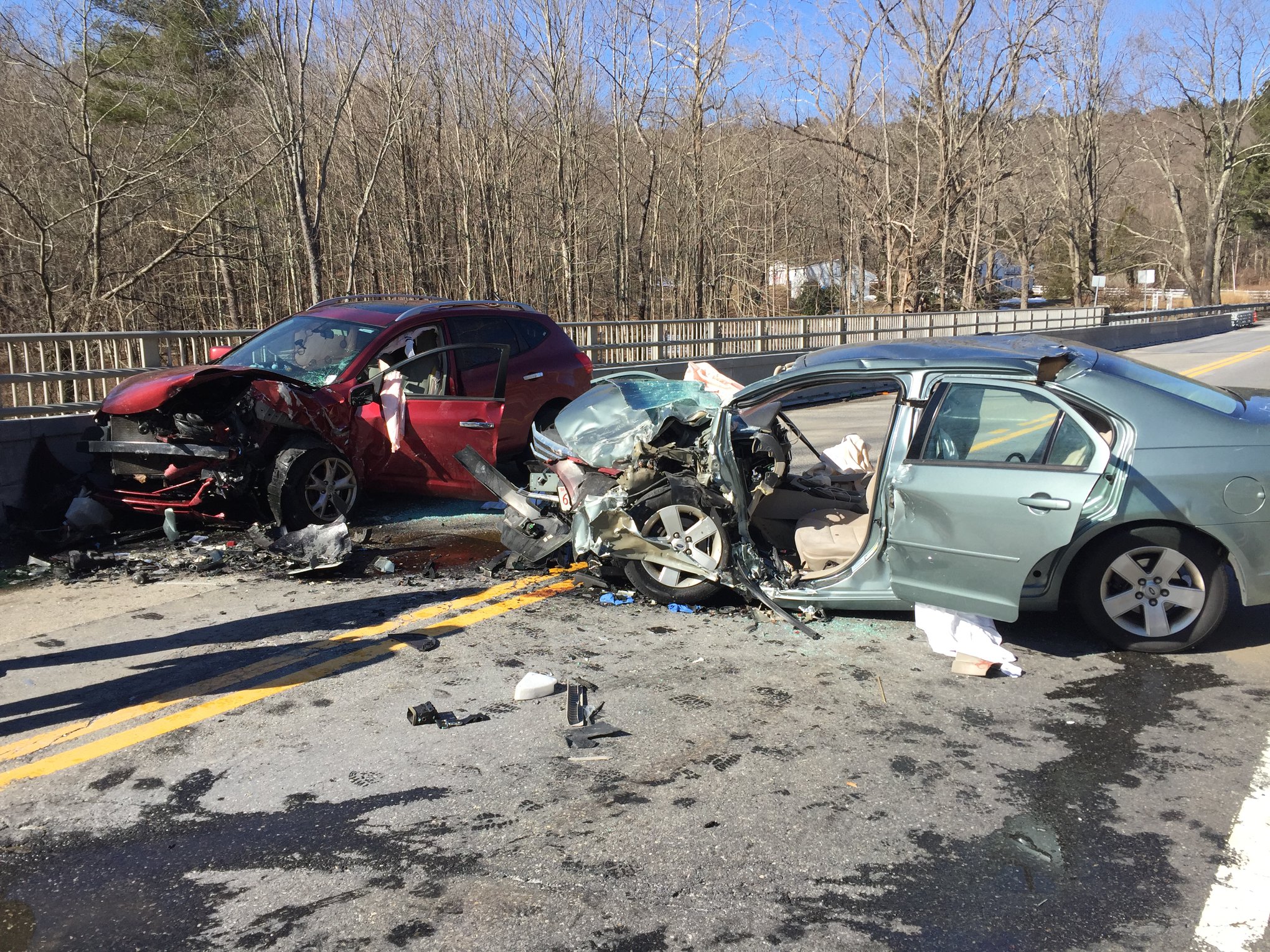 Dudley head on crash THE LAKE 940