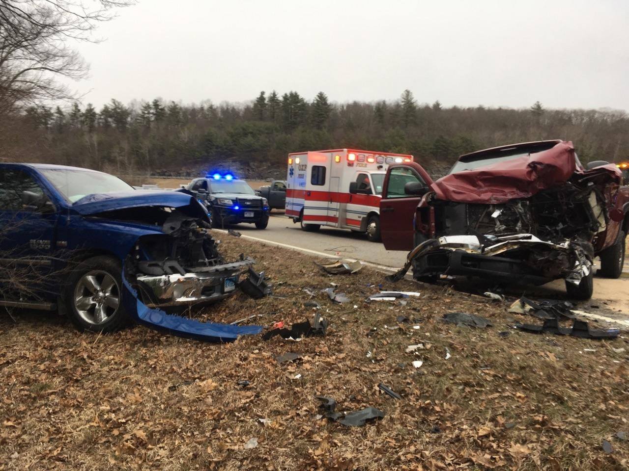 2 Injured In Truck Crash On Route 395 Ramp In Oxford THE LAKE 940