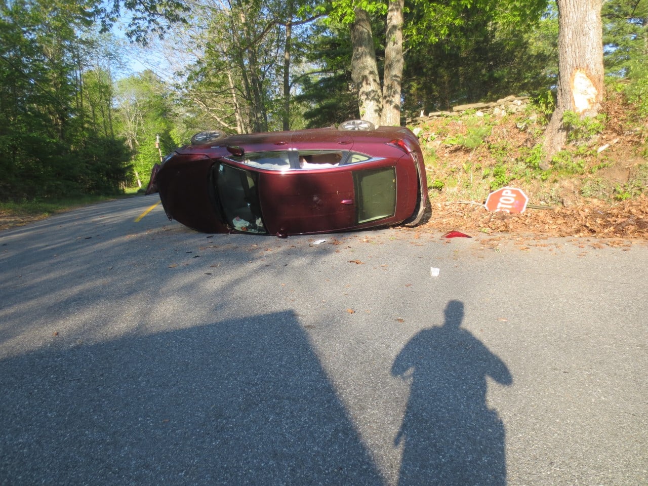No Injuries Reported In Charlton Rollover Crash THE LAKE 940