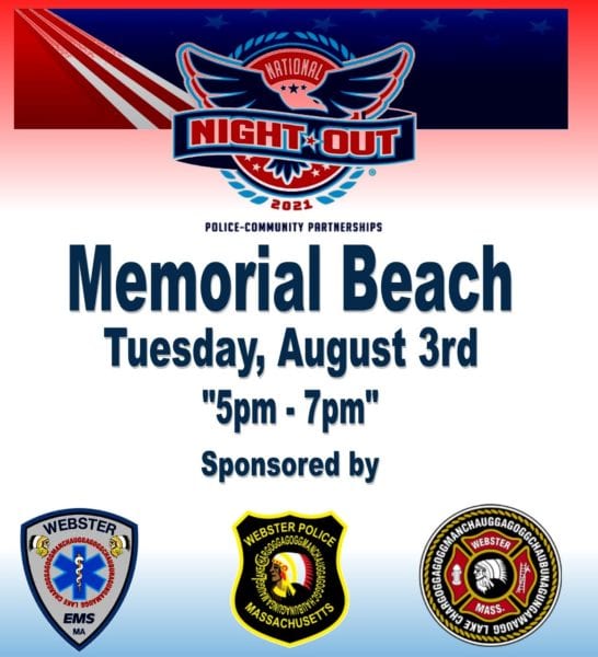National Night Out @ Memorial Beach