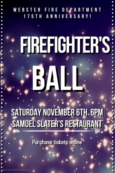 Firefighter's Ball @ Samuel Slater's Restaurant