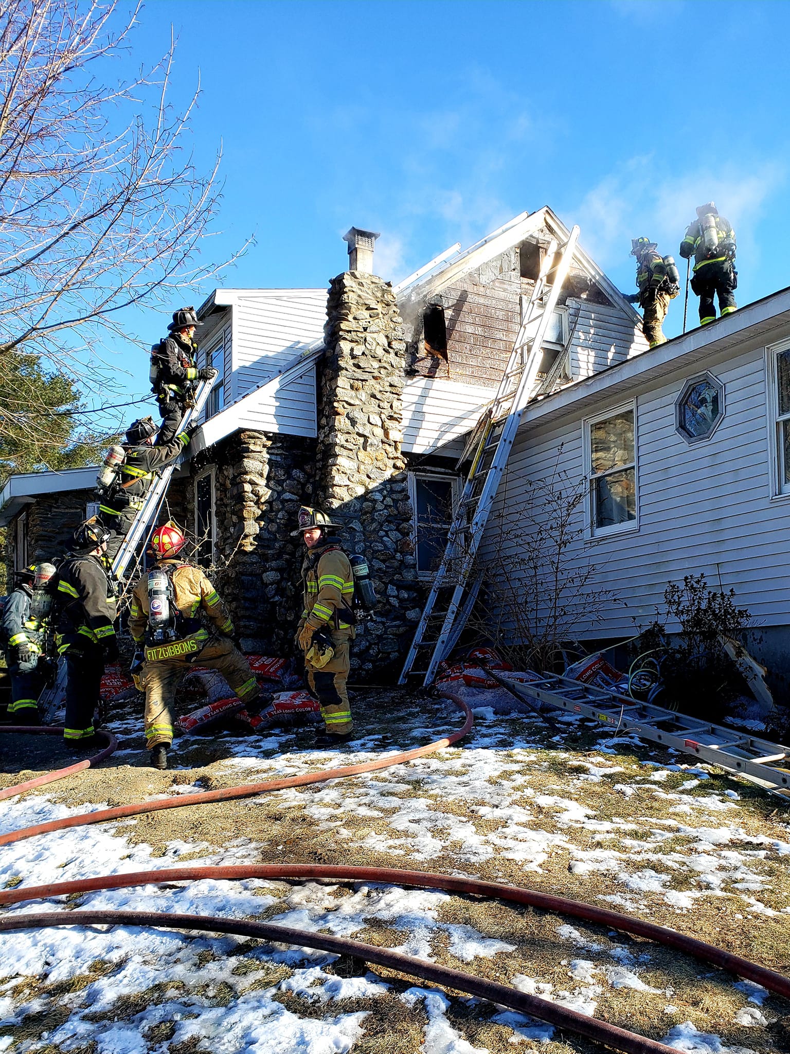 No Injuries In Charlton House Fire THE LAKE 940