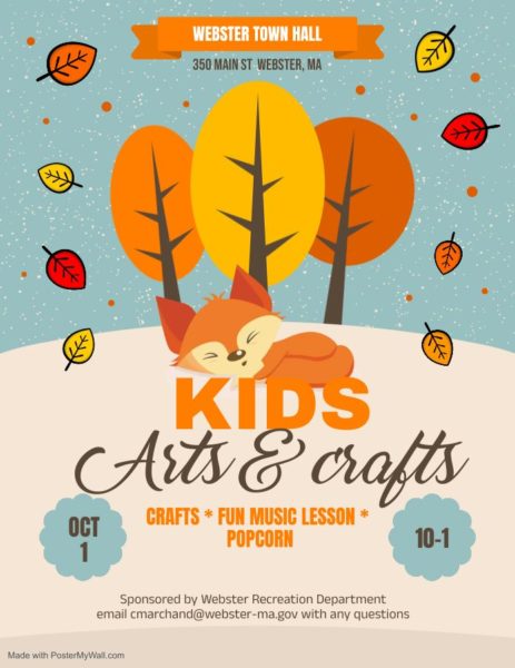Kids Craft Day @ Webster Town Hall